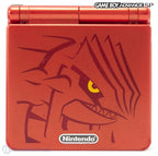 Konsole GBA SP Pokemon Groudon Edition + Netzteil — Pokemon Groudon Edition
