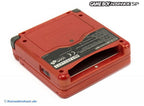 Konsole GBA SP Pokemon Groudon Edition + Netzteil — Pokemon Groudon Edition