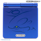 Konsole GBA SP Pokemon Kyogre Edit. + Netzteil + Original Tasche