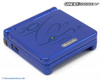 Konsole GBA SP Pokemon Saphir Limited Super Pak Edition + Spiel + Tasche + Zubehör — Pokemon Saphir Limited Super Pak Edition