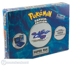Konsole GBA SP Pokemon Saphir Limited Super Pak Edition + Spiel + Tasche + Zubehör — Pokemon Saphir Limited Super Pak Edition