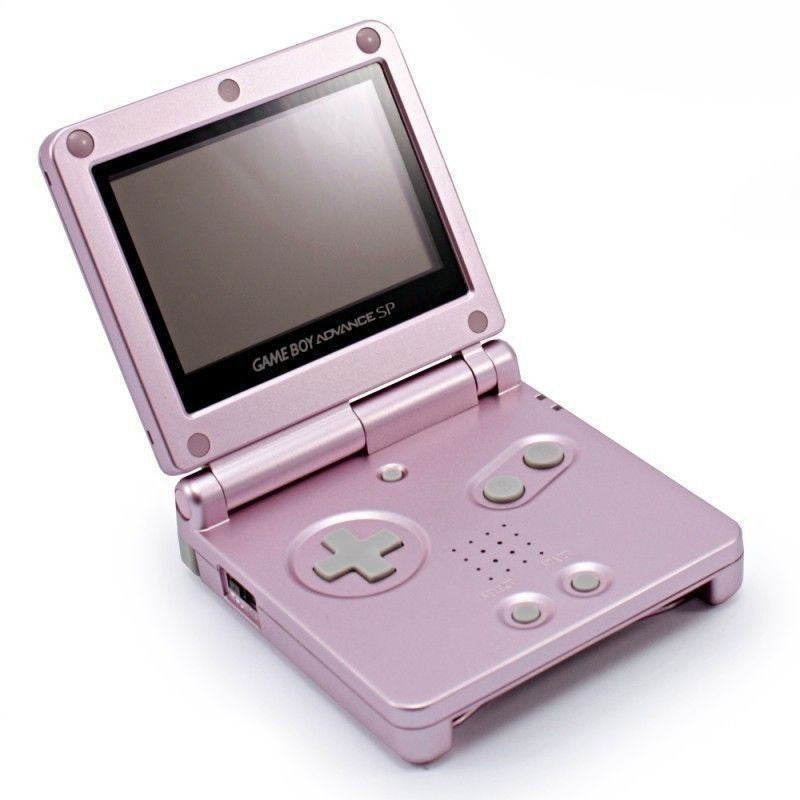 Konsole GBA SP rosa - pink + Netzteil