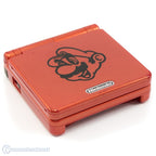 Konsole GBA SP rot Flame Red Super Mario Custom Design