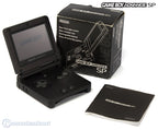 Konsole GBA SP schwarz + Netzteil (HK)