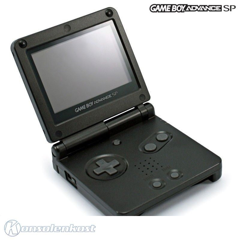 Konsole GBA SP schwarz + Netzteil