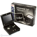 Konsole GBA SP schwarz Who Are You Edition + Netzteil — schwarz Who Are You Edition
