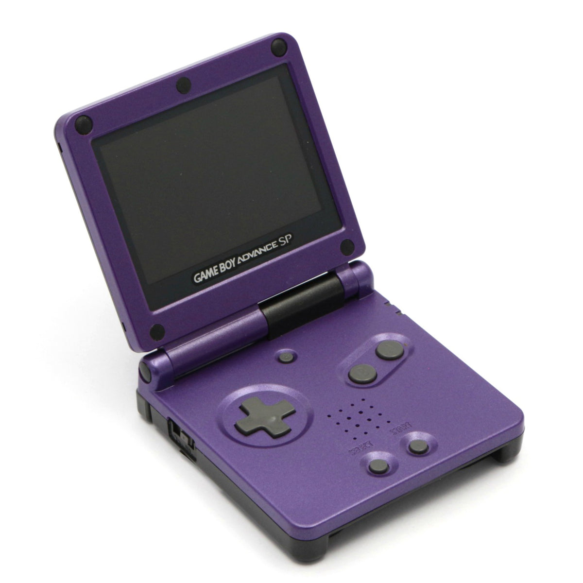 Konsole GBA SP schwarz-lila + Netzteil