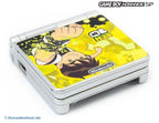 Konsole GBA SP silber Custom Design Ben 10 + Netzteil