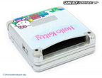 Konsole GBA SP silber Custom Design Hello Kitty + Netzteil