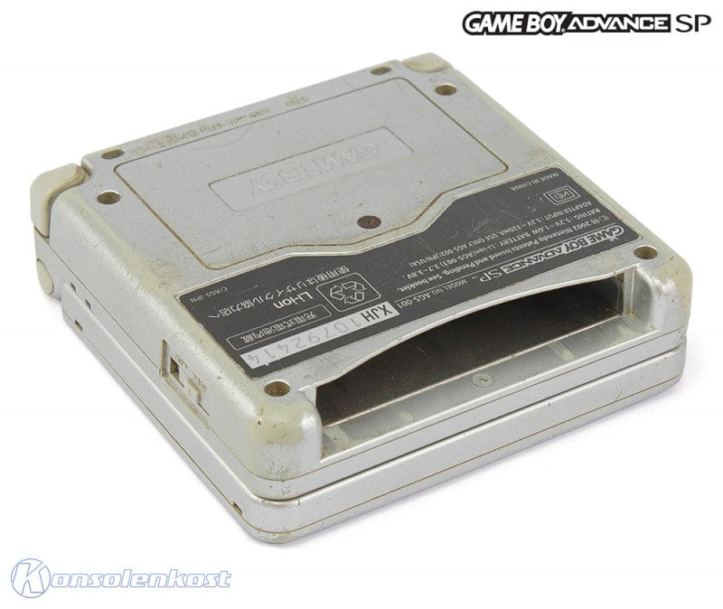 Konsole GBA SP silber + Netzteil
