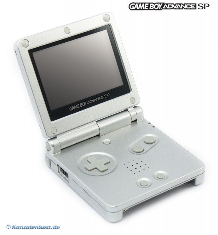 Konsole GBA SP silber + Netzteil (HK)