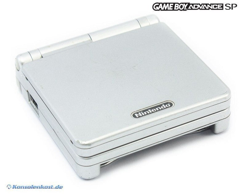 Konsole GBA SP silber + Netzteil (HK)