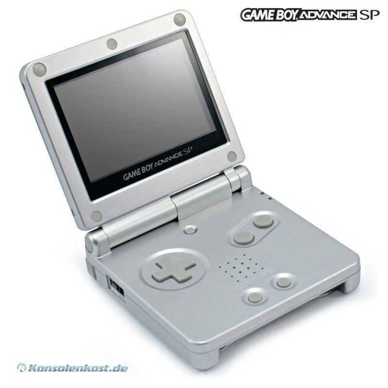 Konsole GBA SP silber + Netzteil