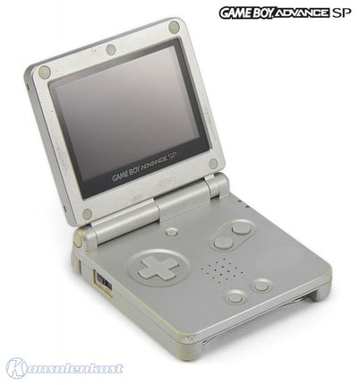 Konsole GBA SP silber + Netzteil