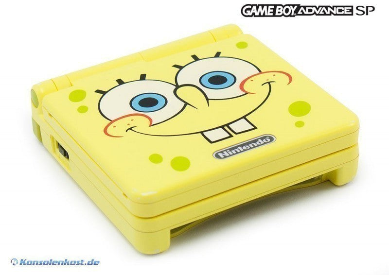 Konsole GBA SP Spongebob Edition AGS-001 — Spongebob Edition AGS-001