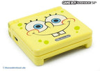 Konsole GBA SP Spongebob Edition AGS-001 + Netzteil — Spongebob Edition AGS-001