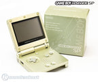 Konsole GBA SP Starlight Gold + Netzteil — Limited Edition
