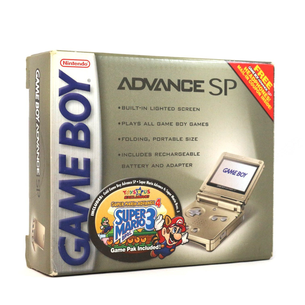 Konsole GBA SP Starlight Gold Toys Edition + Spiel — Starlight Gold Toys Edition