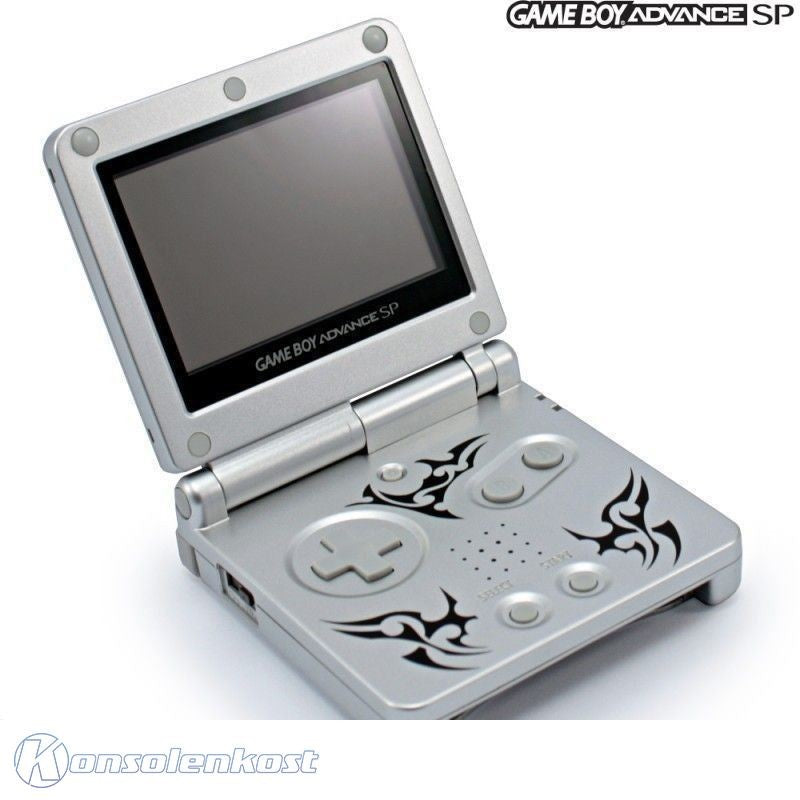 Konsole GBA SP Tribal Edition / Tattoo Version + Netzteil — Tribal Edition / Tattoo Version