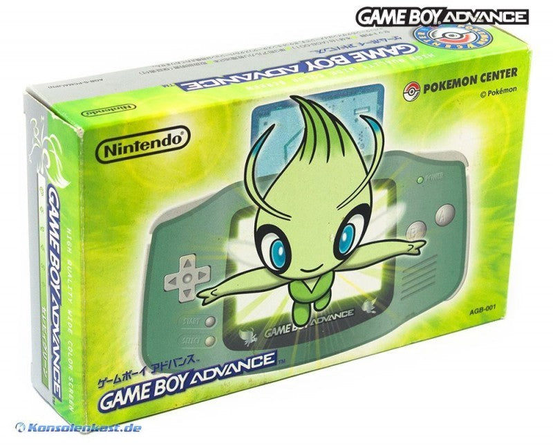 Konsole grün Celebi Pokemon Center — Limited Edition