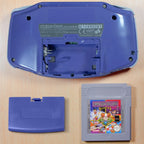 Konsole lila - purple + Spiel GB Gallery 5in1