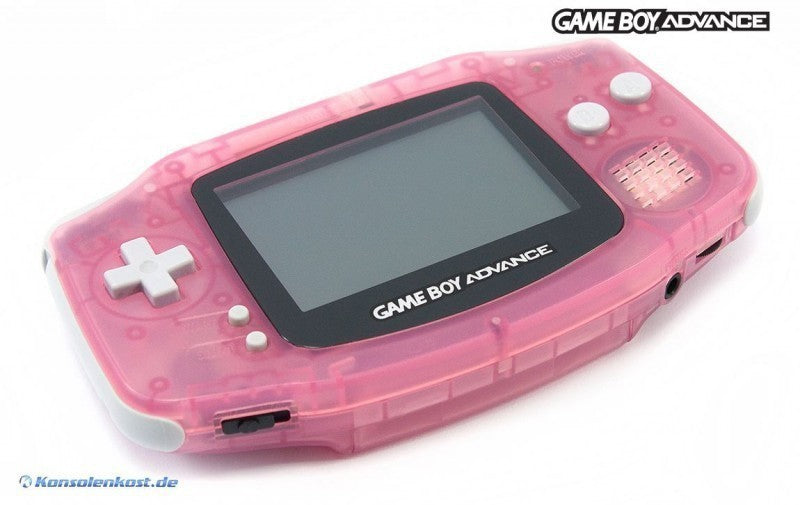 Konsole pink - rosa / Clear Red (JP)