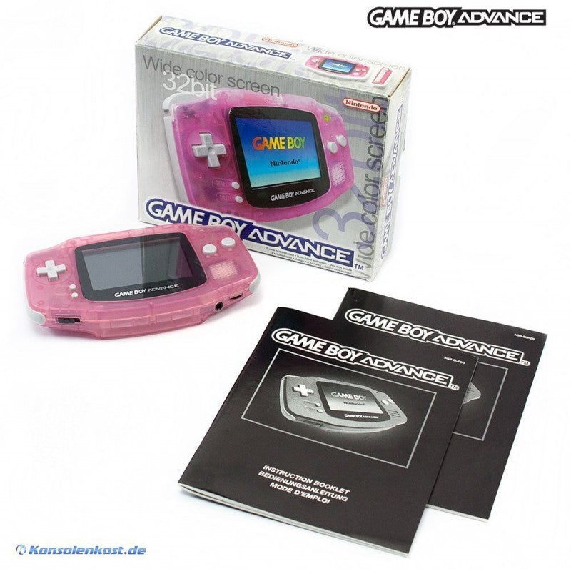 Konsole pink - rosa / Clear Red
