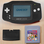 Konsole schwarz + Spiel GB Gallery 5in1