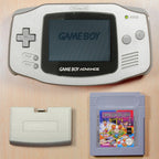 Konsole silber Platinum + Spiel GB Gallery 5in1