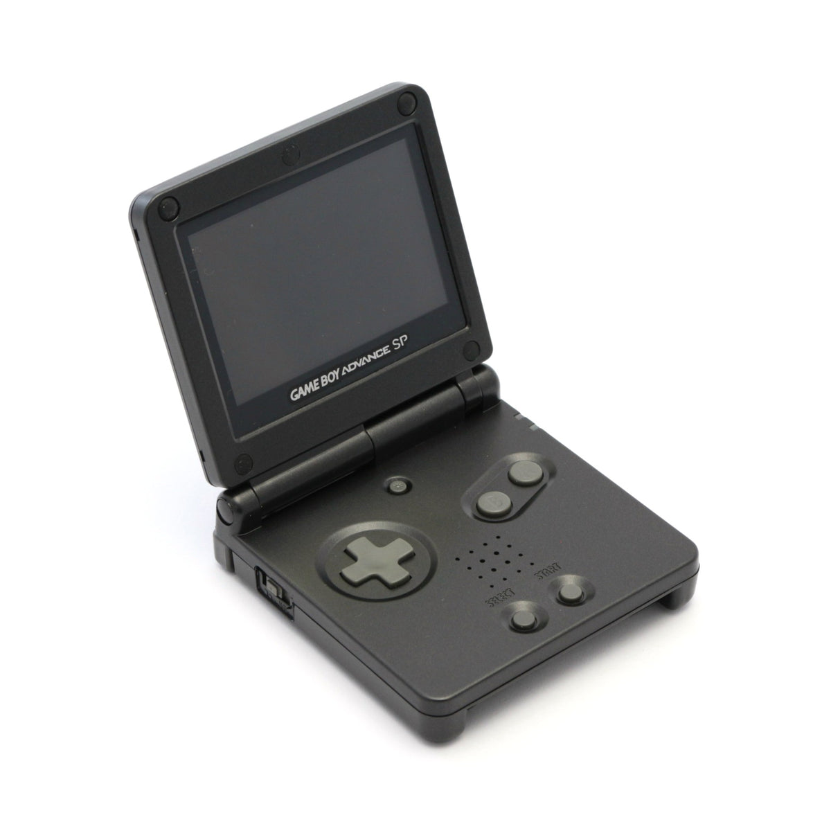 Konsole GBA SP AGS-001 Onyx Black IPS V2 LCD Display Mod + Netzteil