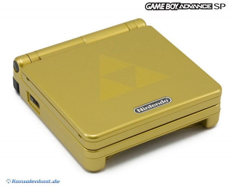 Konsole GBA SP Zelda IPS V2 Mod + Netzteil