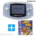 Konsole Clear Blue Glacier + DONKEY KONG Spiel