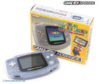 Konsole transp.-blau Clear Blue Glacier Mario Advance 2 Set