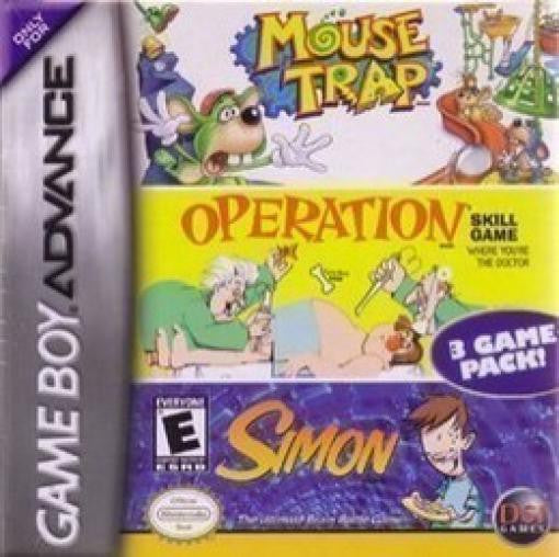 Mouse Trap + Operation + Simon