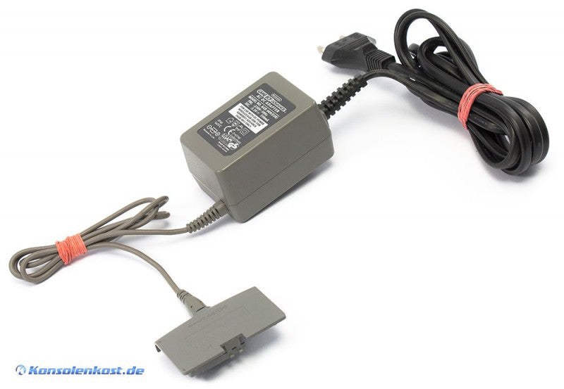 Original Batteriefachadapter inkl. Netzteil / Ladekabel grau