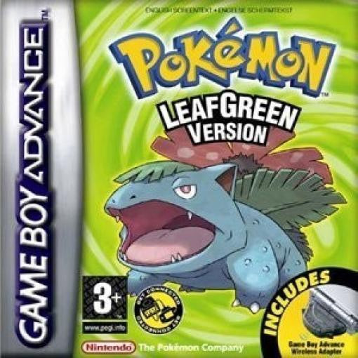 Pokemon Blattgrüne Edition / Leafgreen + Adap.. (GB)