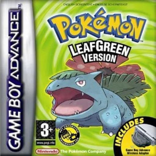 Pokemon Blattgrüne Edition / Leafgreen + Adap..