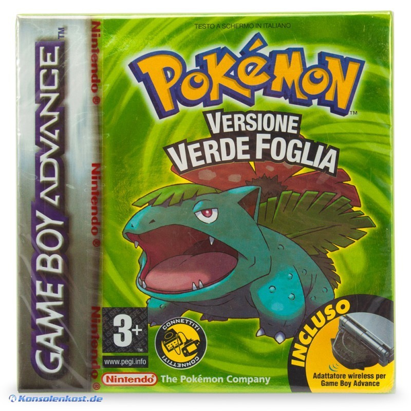Pokemon Blattgrüne Edition / Verde Foglia (IT)