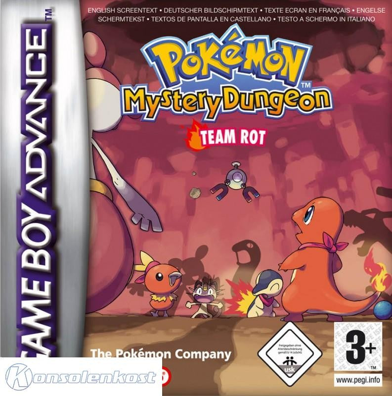 Pokemon Mystery Dungeon Team Rot (DE)