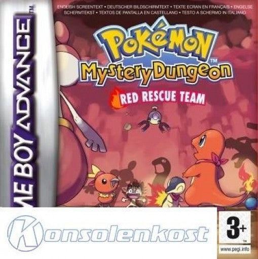 Pokemon Mystery Dungeon Team Rot / Red Rescue DEMO