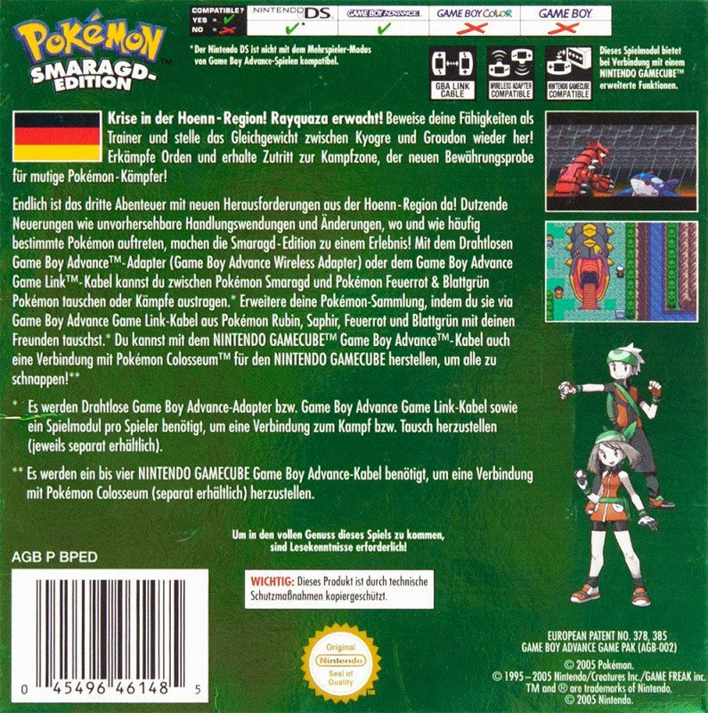 Pokemon Smaragd Edition (DE)