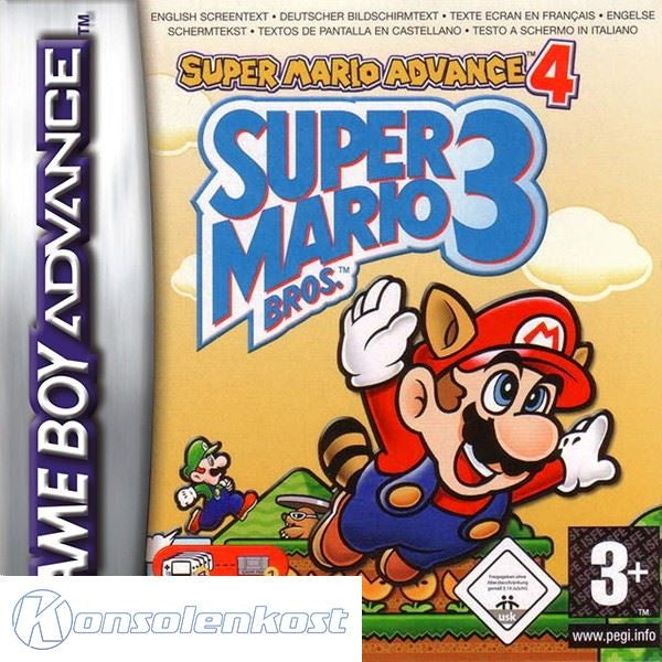 Super Mario Advance 4: Super Mario Bros. 3 (EU)