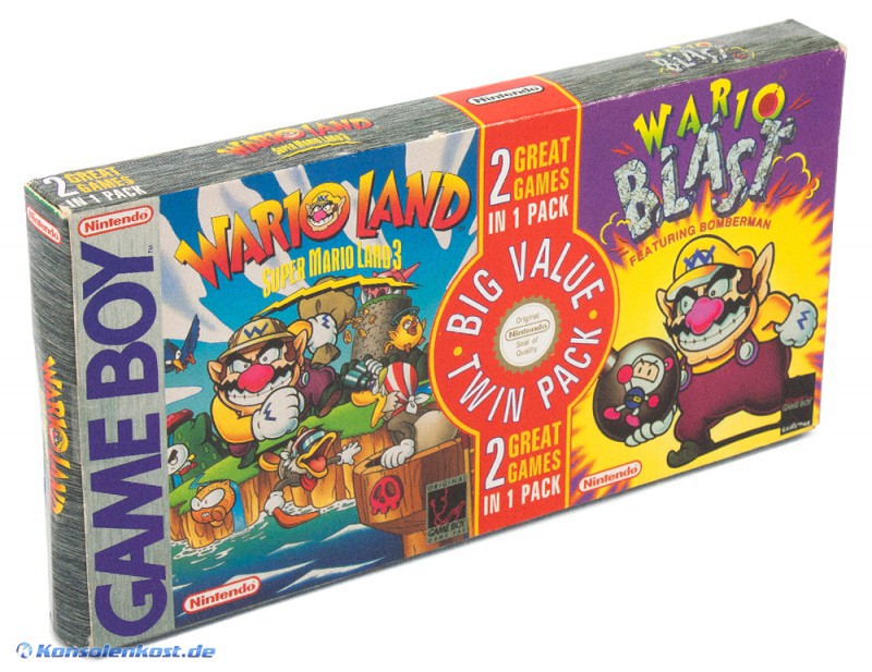 Big Value Twin Pack: Super Mario Land 3 + Wario Blast