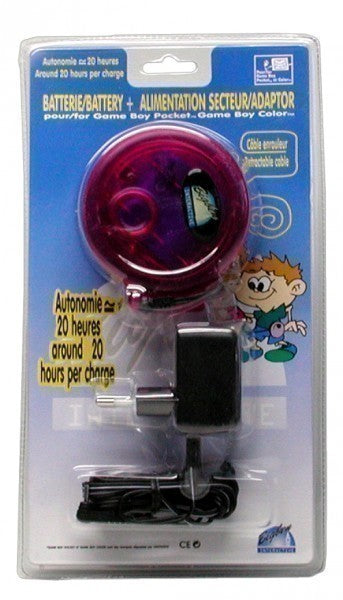 Batterie + Netzadapter #pink [BigBen]
