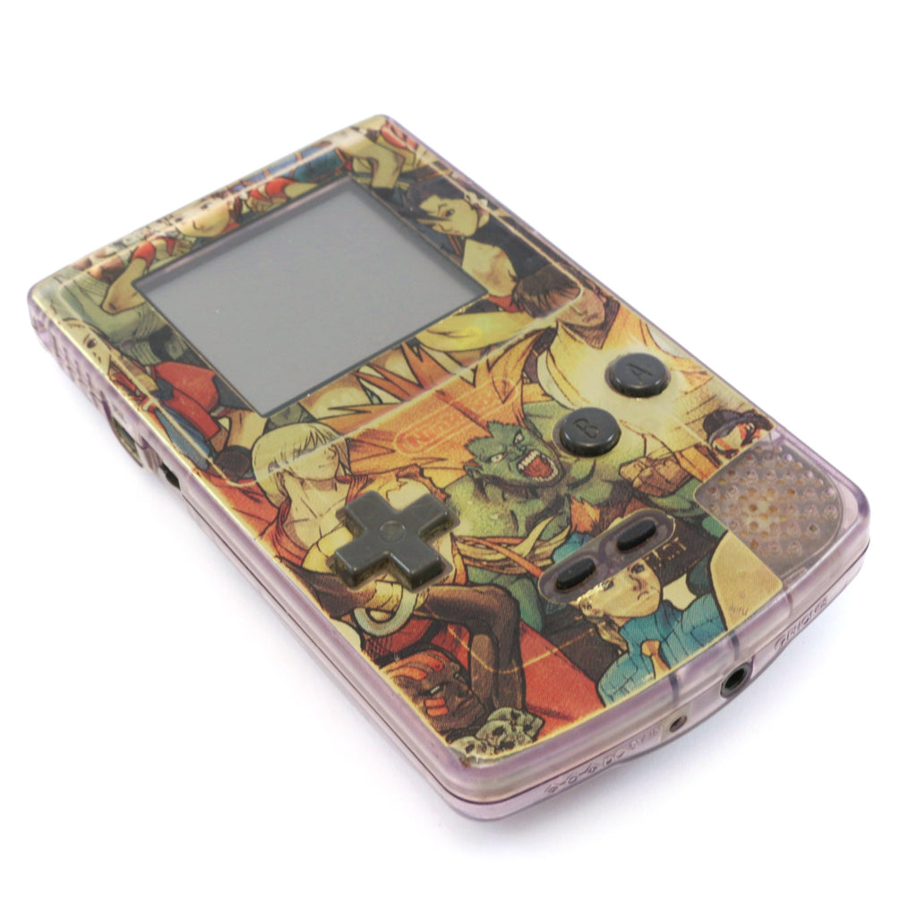 Konsole #Atomic Purple Custom Design Street Fighter