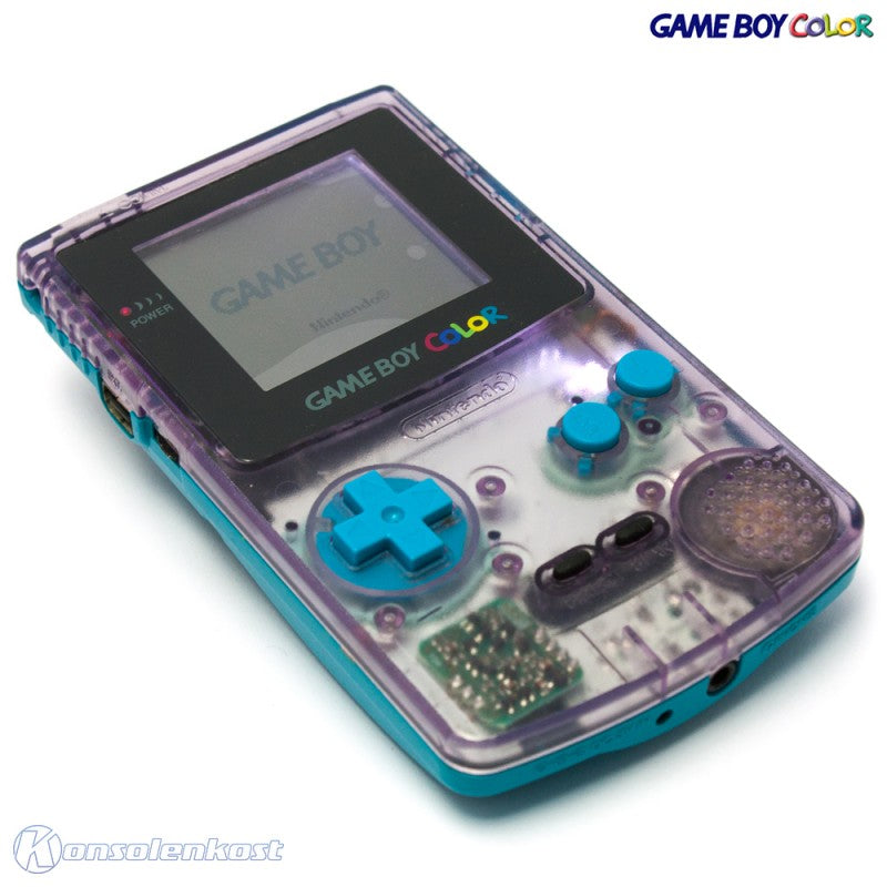 Konsole #Atomic Purple / türkis Custom Case Mod