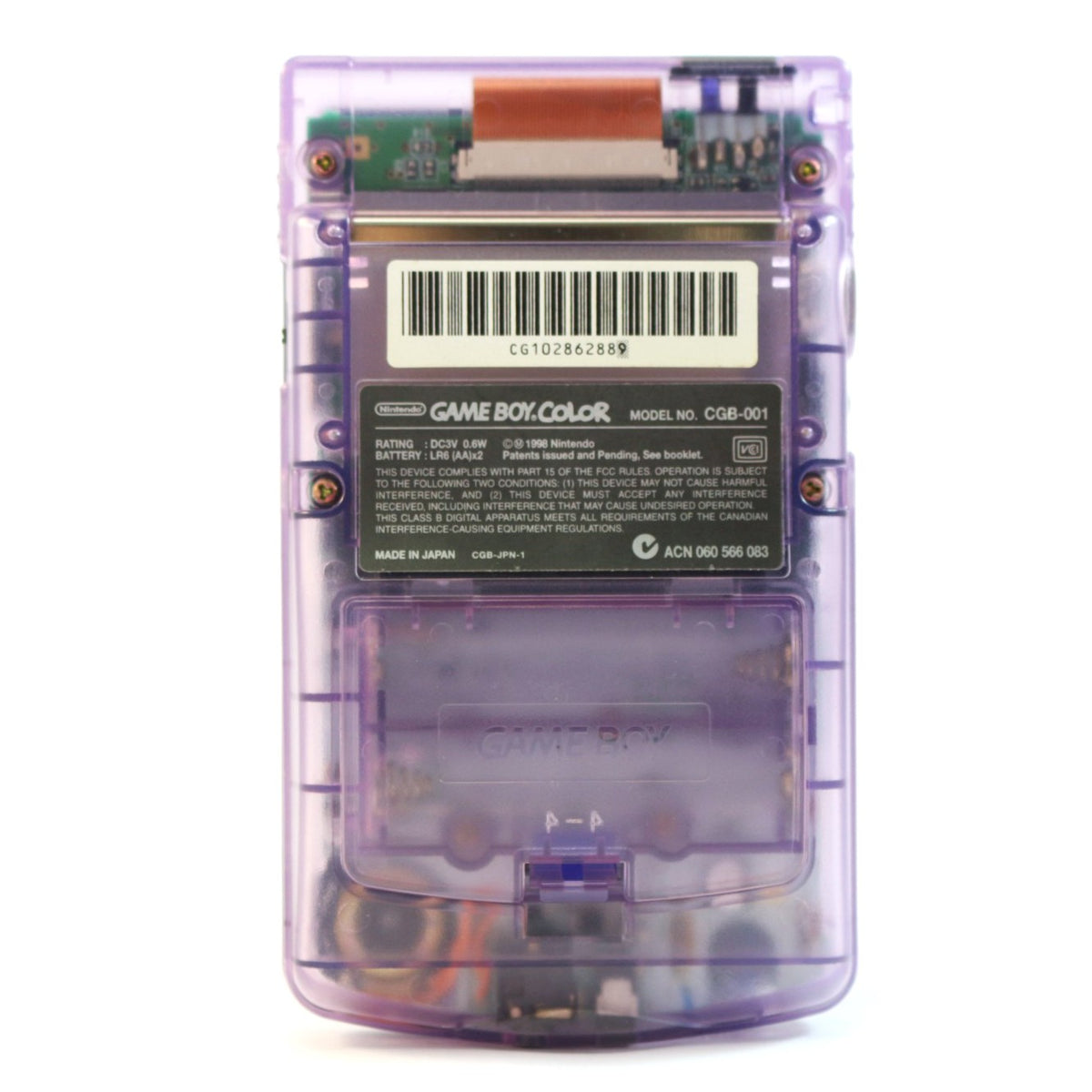 Konsole #Clear / Atomic Purple Serial: CG 102862889