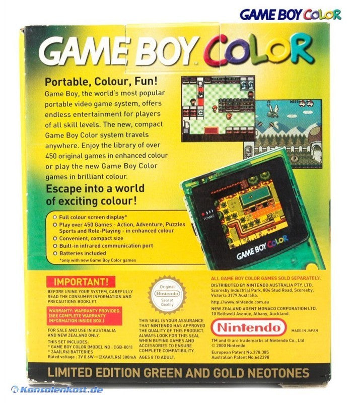 Konsole #Green & Gold Neotones Edition — Green & Gold Neotones Edition