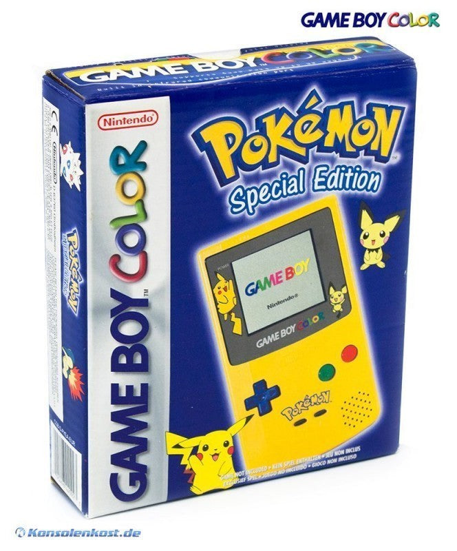 Konsole #Limited Pokemon Edition - Yellow / Gelb — Limited Pokemon Edition - Yellow / Gelb