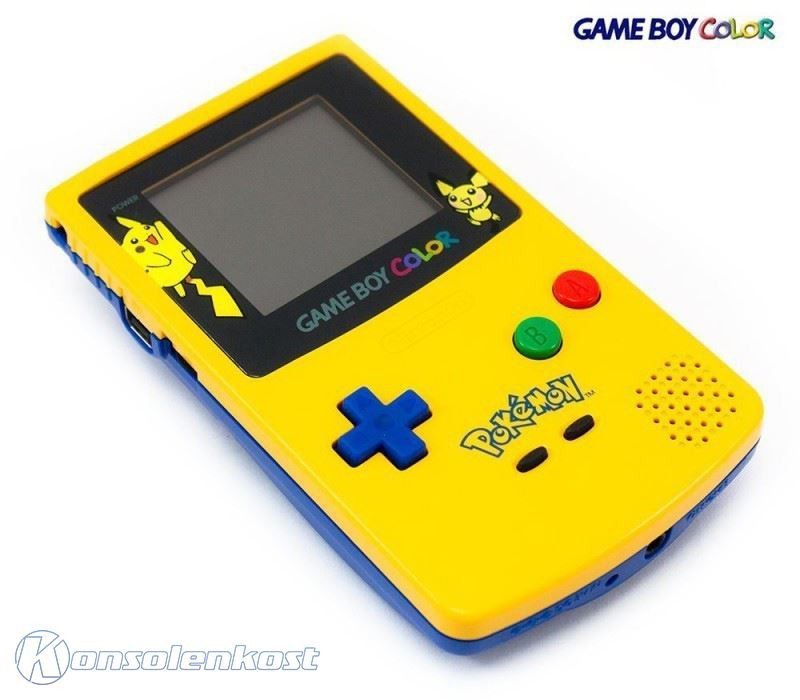 Konsole #Limited Pokemon Edition - Yellow / Gelb + Pokemon: Blaue Edition — Limited Pokemon Edition - Yellow / Gelb